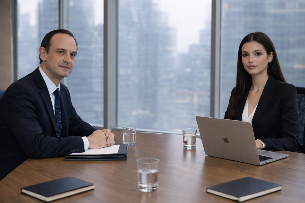 Mark Branson und Amanda West in einer Diskussion zur Finanzaufsicht